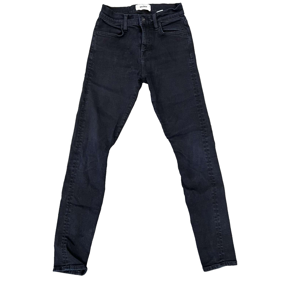 BALDWIN Women’s Classic Slim Fit Black Jeans Size‎ 25 A000322